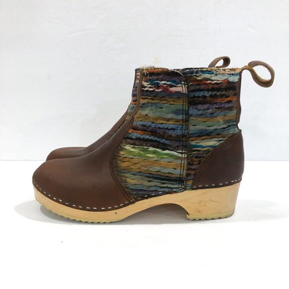 Scandic Edith Hippie Yarn Clog Boots - Picture 3 of 12